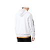 Anta Lifestyle Series Logo Print Hooded Pullover Fleece Long Sleeve Sweatshirt Men Sweatshirt Snow-White 152248701-1
