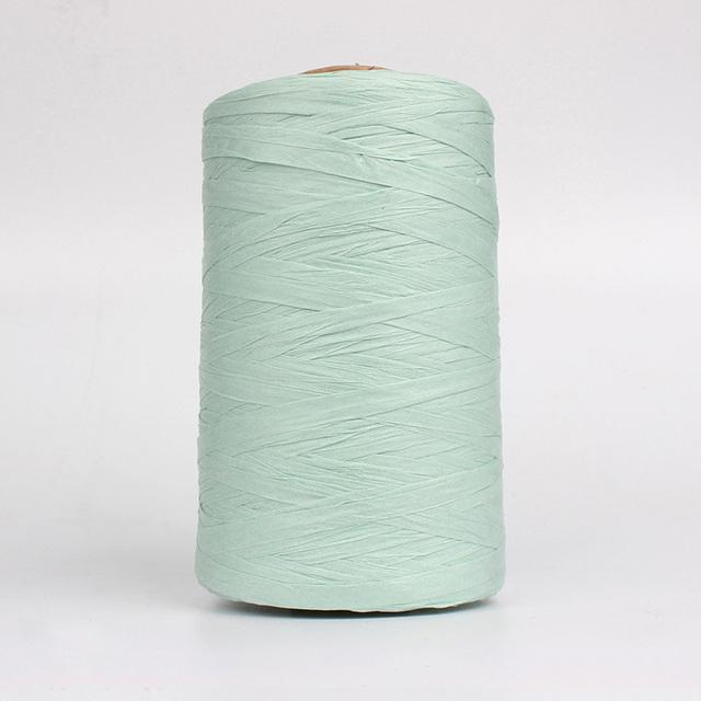 280-300 Meters Raffia Yarn For Hand Knitting Summer Raffia Straw Hats Bags Crochet Yarn Handmade Craft Knit Yarn Thread 24 Color