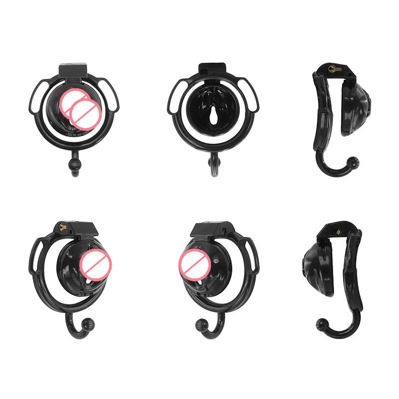 Male Chastity Device Restrain Sex Toy Penis Ring Penis Bondage Gear Femboy Toy Fake Vagina Chastity Lock CB Lock Chastity Cage