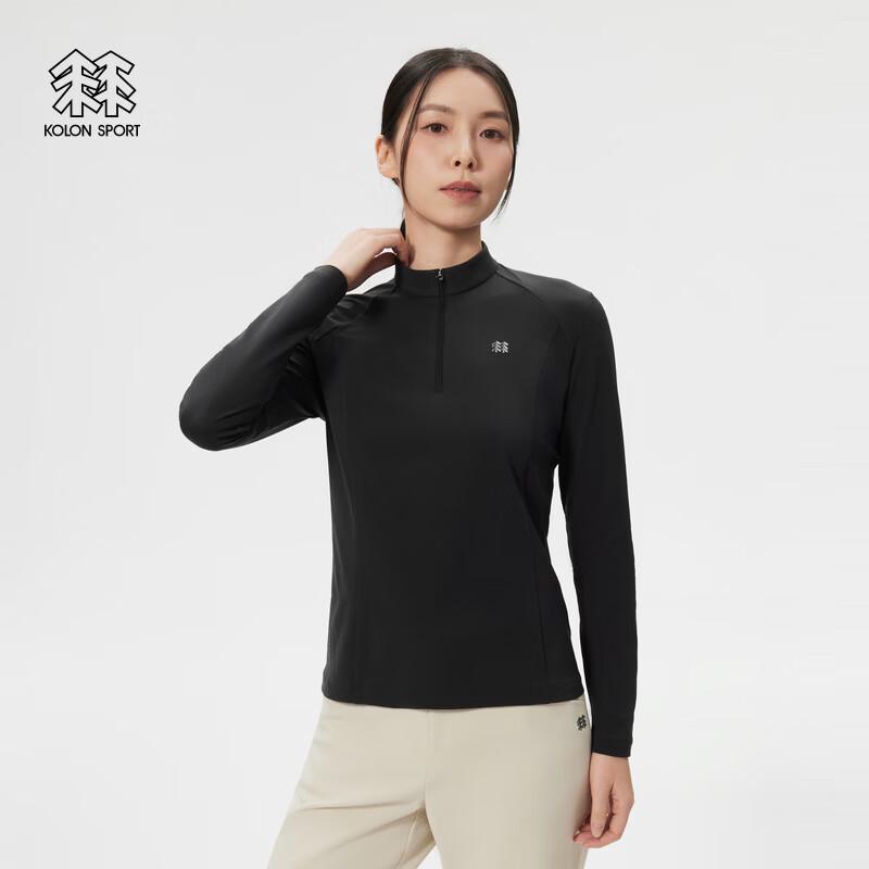 KOLON SPORT Women s S-FUNCTIONAL Half-Zip Long-Sleeve T-Shirt M