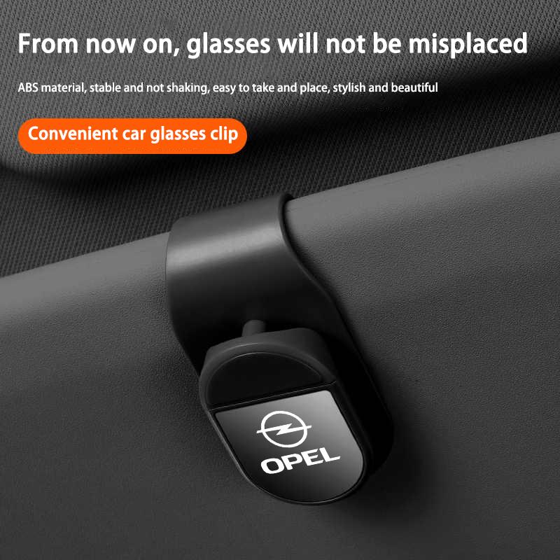 Car Sunshade Clip Glasses Clip Bracket Tool For Opel Corsa D Astra Insignia Mokka Adam Combo OPC Vauxhall Vectra H G J Antara C IH0