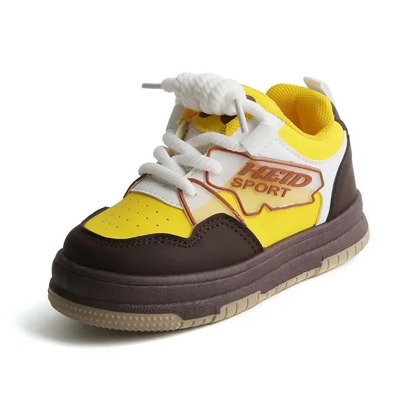 Autumn New Girl's Sneakers Fashion Trend Girls' Shoes Comfort Brand Soft Soled Kids Canvas Shoe Versatile Thick Soled Boy Shoes