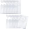 Ecocstm 10 PCS Clear Parking Permit Holder Tag, Rear View Mirror Hanger | Parking Pass Holder, Car Vertical Parking Lot Pass, Hang Tag Holdefor Car