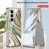 Samsung Z Fold7 Marble Folding Case: Stylish & Trendy Glass Cover for Women