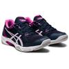 Asics Gel Rocket 10 French Blue Purple Women Sneakers White 1072A056-400