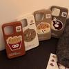 Ins Plush Food Fries for 15pro Max for Apple 16 Phone Case Stereoscopic for IPhone17 Soft 13