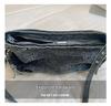 2026 Trendy Retro Denim Crossbody Bag - Large Capacity for Commuting or School