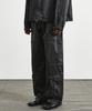 LMOOD Dipin Garment Washed Cargo Pants Charcoal Grey