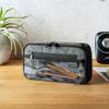 SANWA Travel Portable Bag, Cable And Power Cord Storage Pouch, Charger And Electronic Accessory Organizer, Light Gray