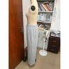 Women Casual Loose Wide Leg Drawstring Elastic Waist Heather Gray Sweatpants