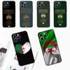 Algerian Algeria Passport Phone Case For Samsung Galaxy S24 Ultra S20 S21 S22 S23 S25 Ultra S9 S10 Plus S24 FE Cover