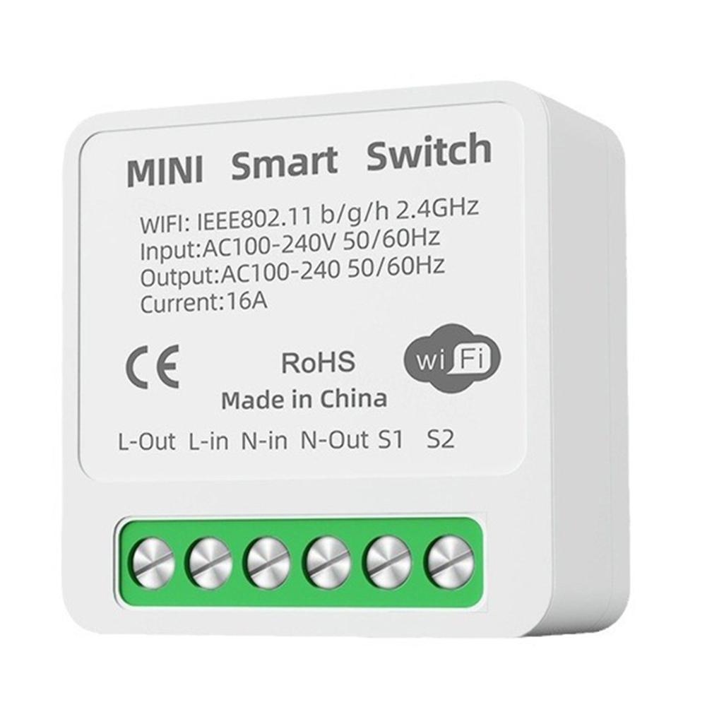 

Timer Relay Mini Switch Smart Home Integration Dual Control Smart Switch Smart Remote Control 16A Max Load App Control China Mainland