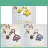 Cartoon Keychain With Plush Felt Material For Kids School Bag Decor