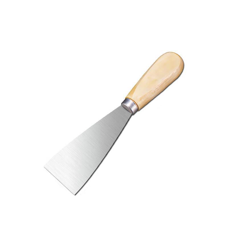 Xie Sheng Wood Handle Carbon Steel Putty Knife (Pack of 10)