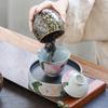 Ceramic Tea Jar, Small Mini Portable Kiln-changed Sealed Jar, Household Tea Storage Jar, Fragrant Powder Medicine Jar, Empty Jar