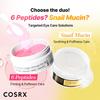 COSRX Snail Peptide Eye a formula containing snail mucus moisturizes and hydrates the reduces and contains 5 ppm and suitable for dry skin and all