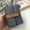 Women's Leather Wallet All Cowhide Short Three-fold New Large Capacity Zipper Zero Wallet Fashion Dyeing Small Handbag