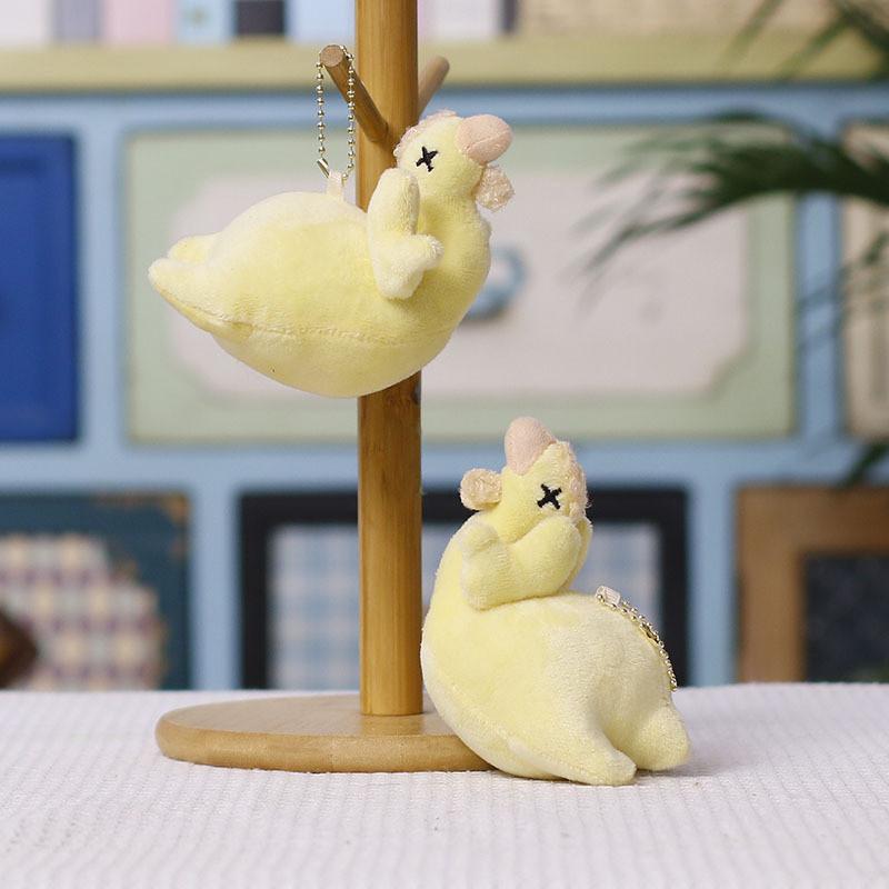 Plush Chicken Keychain Cute Animal Toy For Kids And Adults