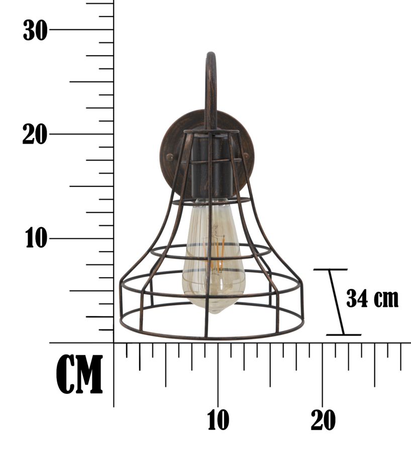 Wall Lamp Industry -A- Cm 34X18X27