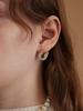 Vintage Hollywood Crystal Clip Slice Earrings_Vh239Oea007B