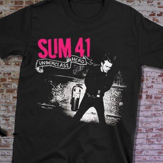 New! Sum 41 Underclass Hero T-Shirt Full Size S to 5XL QA144 S