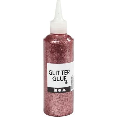 Glitter Glue - Single - Light Pink - 118 Ml - Precise Applicator Tip