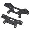 Carbon Fiber Shock Tower Plate for MJX Hyper Go 10303 10304 – Front & Rear Suspension Upgrade for 1/16 RC Car