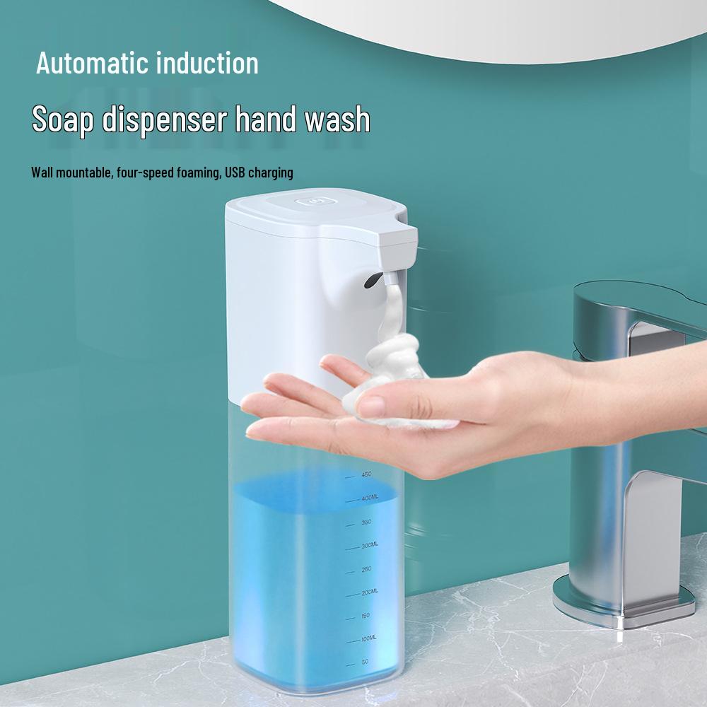 Wall-Mounted Automatic Sensor Soap & Hand Sanitizer Dispenser