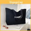 Canvas Tote Bag For Women Large Capacity With Magnetic Closure For Daily Use