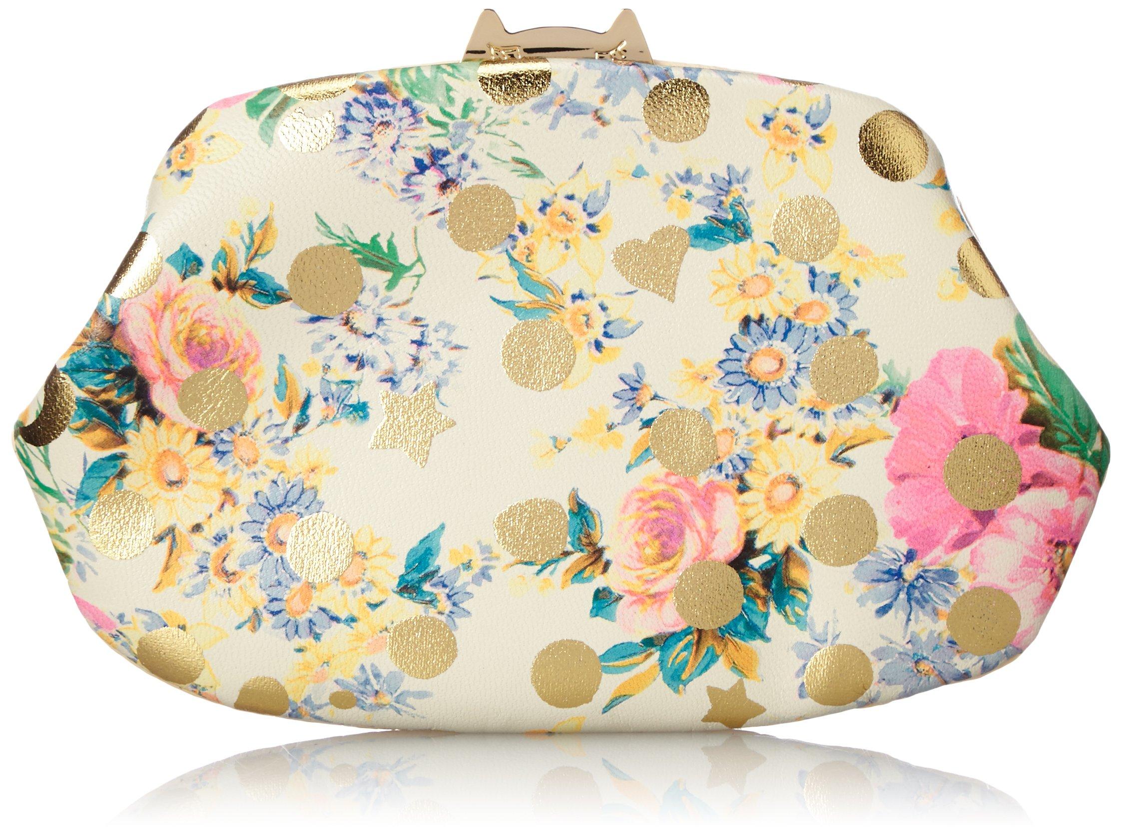 Многофункциональный чехол Tsumori Chisato, Кот с цветами в горошек, Бежевый