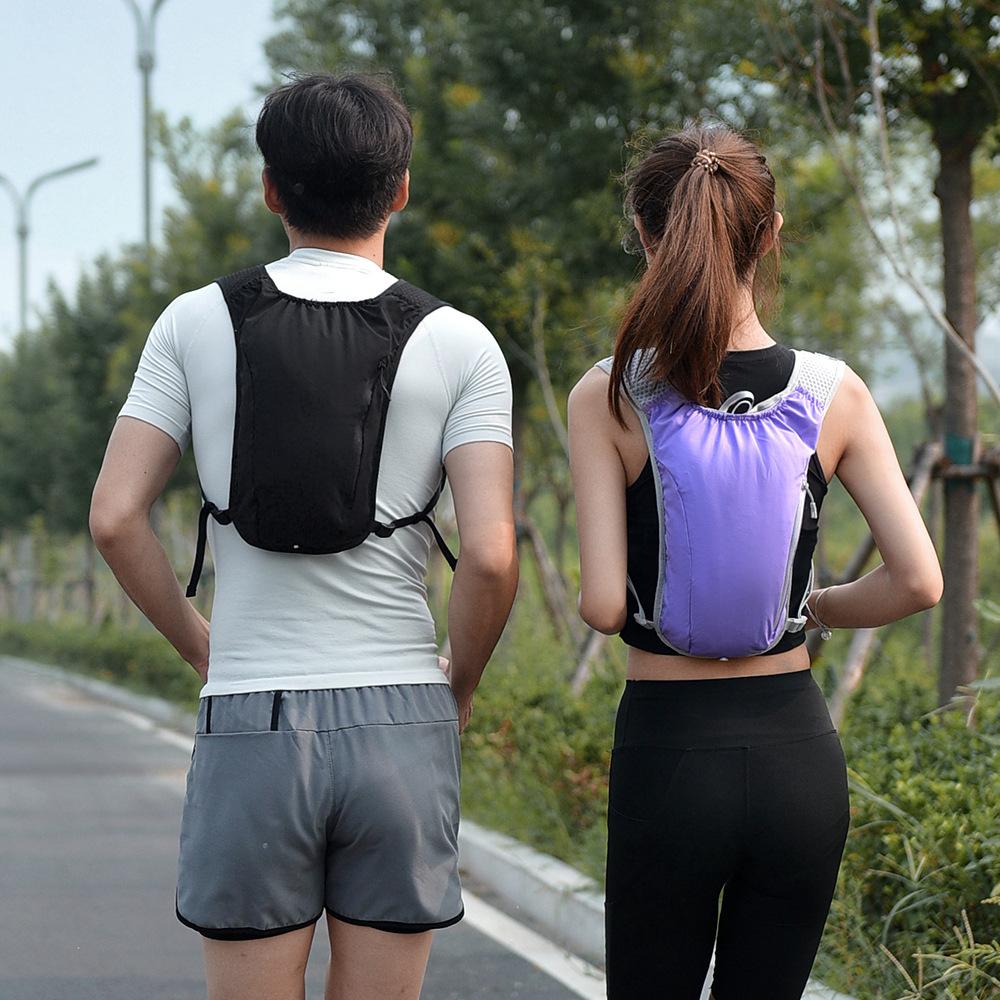 Bolsa para hervidor de almacenamiento deportivo Bolsa para teléfono móvil para correr Calcetines de montañismo al aire libre Marioneta App Chaleco de running para montar Ligero y transpirable