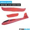 PYROGLIDE Styrofoam Plane, Throw Glider, Glider XXL Styrofoam Plane, Airplane