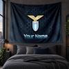 Individualizuotas gobelenas sienai Lazio FC rašto meno fono audinys