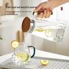 YIHUTEA High Borosilicate Glass Cold Water Kettle