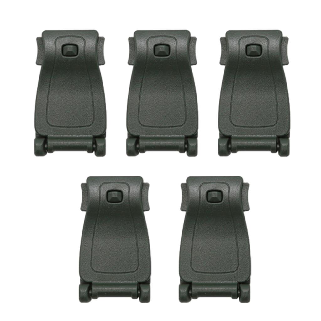5 buc Cataramă de conectare rapidă cu chingă, Clip, Rucsac de conectare, Cataramă clip carabină, Cataramă clip de eliberare chingă