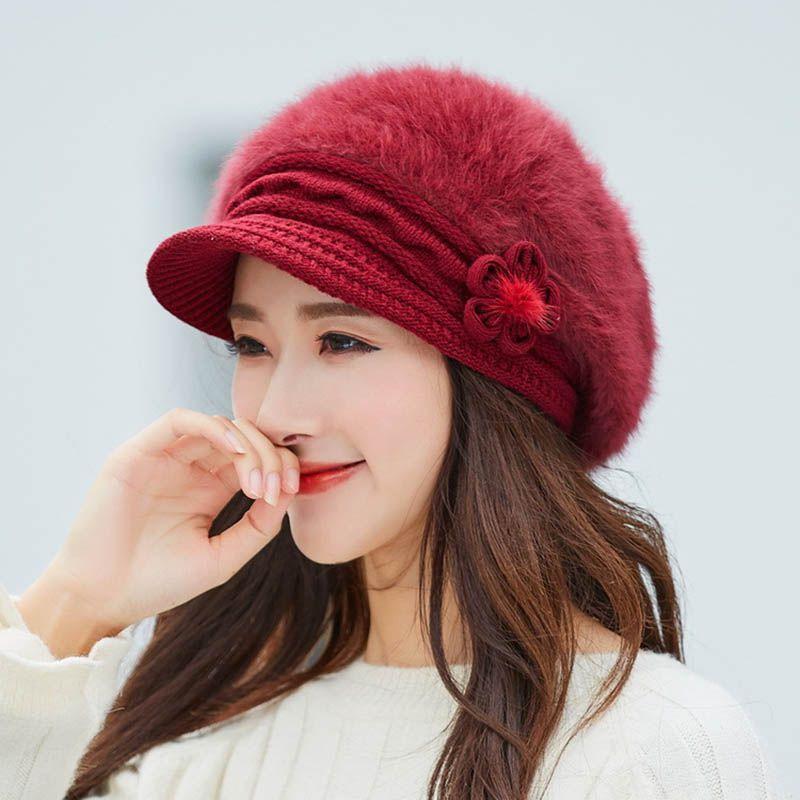 Cozy Fashion Women's Winter Warm Knitted Crochet Slouch Baggy Beanie Hats Cap