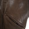 AVIREX 90s Old leather jacket S Brown Blouson Men's Used