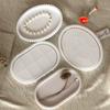 Oval Tray Silicone Molds Epoxy Resin Trinket Container Concrete Jewelry Plate Candle Holder Rolling Tray Molds for Craft