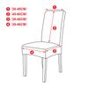 Printed Chair Cover Soft Comfortable Snug-Fit Non-Slip Wear-Resistant Decorative Chair Cover Modern Home Dust-Proof Chair Cover