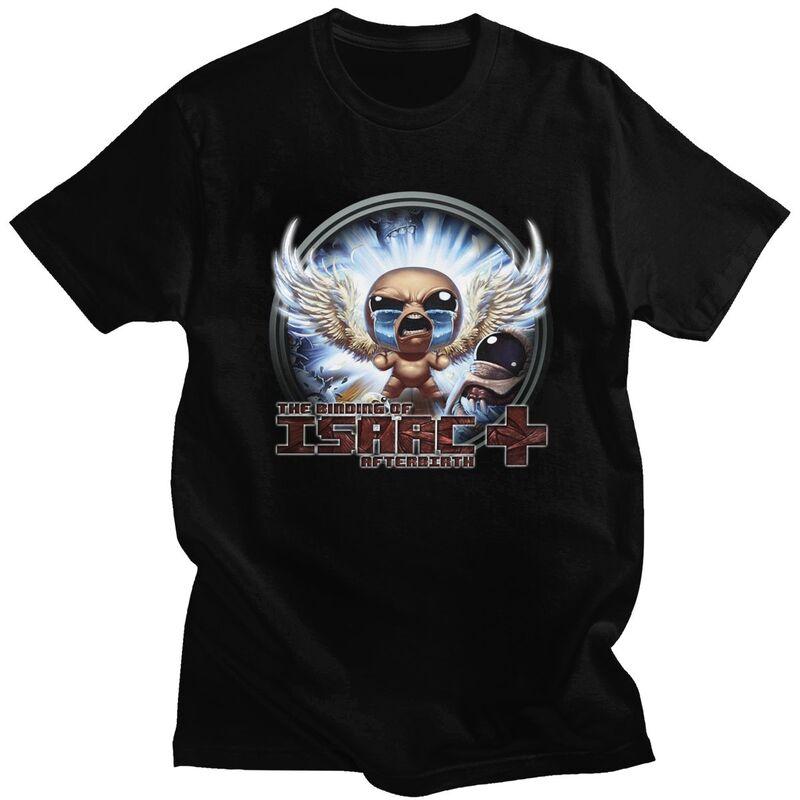 

Мужская футболка на заказ The Binding Of Isaac с короткими рукавами, хлопковые футболки, уличная одежда, повседневные футболки, одежда slim fit - Мужская... S разноцветный