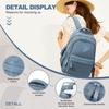 Large Capacity School Backpack, Lightweight City Daily Commuting Backpack for Men Women's Casual Backpack, Youth Laptop Backpack