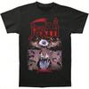 Tod Unisex's Symbolisches T-Shirt Schwarz Rockabilia