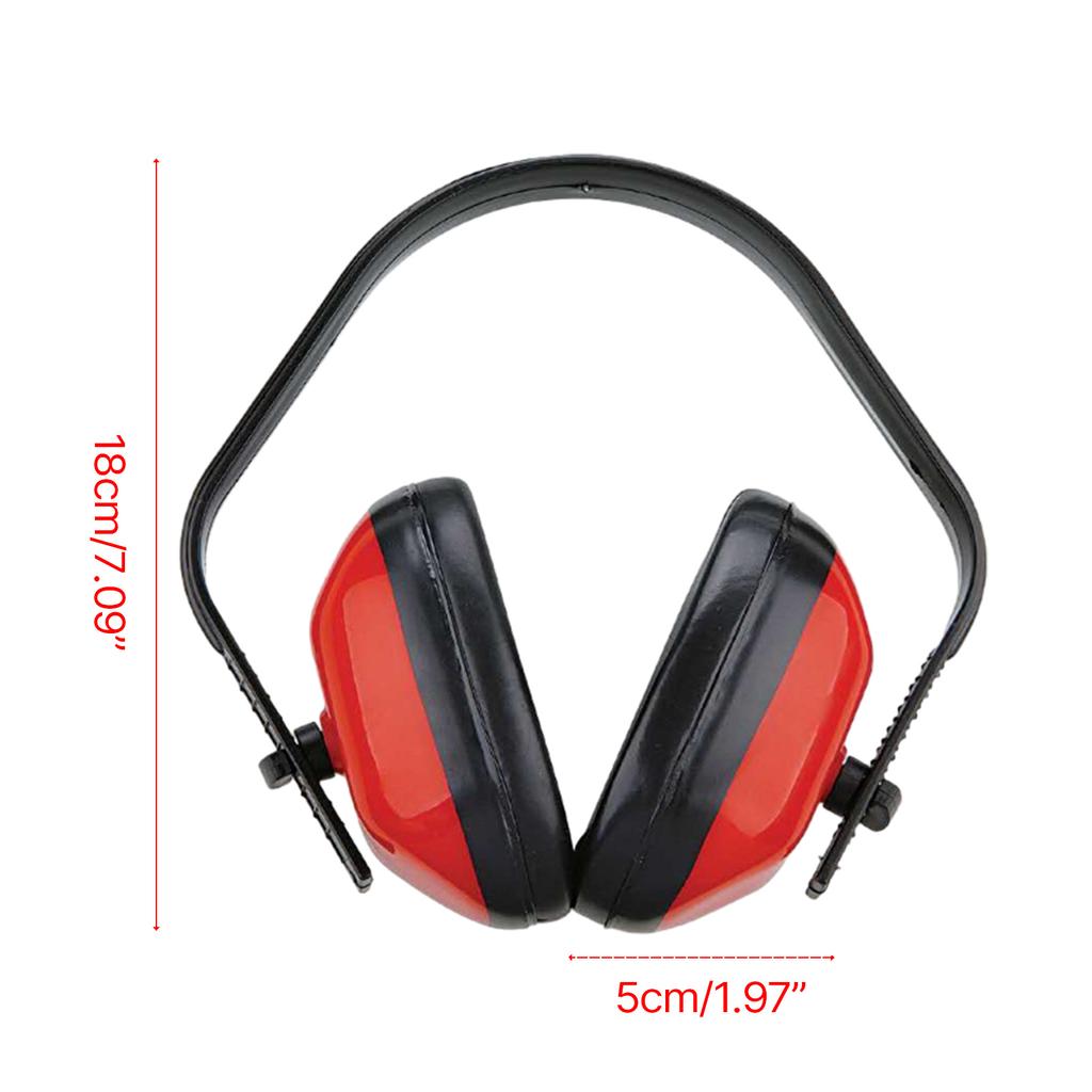 Foldable Hearing Protections Safety Ear Muffs for Shooting, Adjustable Manufacturing Working Noise Reduce Ear Muffs