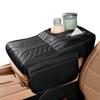 Height Increase Car Armrest Box PU Leather Vehicle Armrest Cushion Automotive Interior
