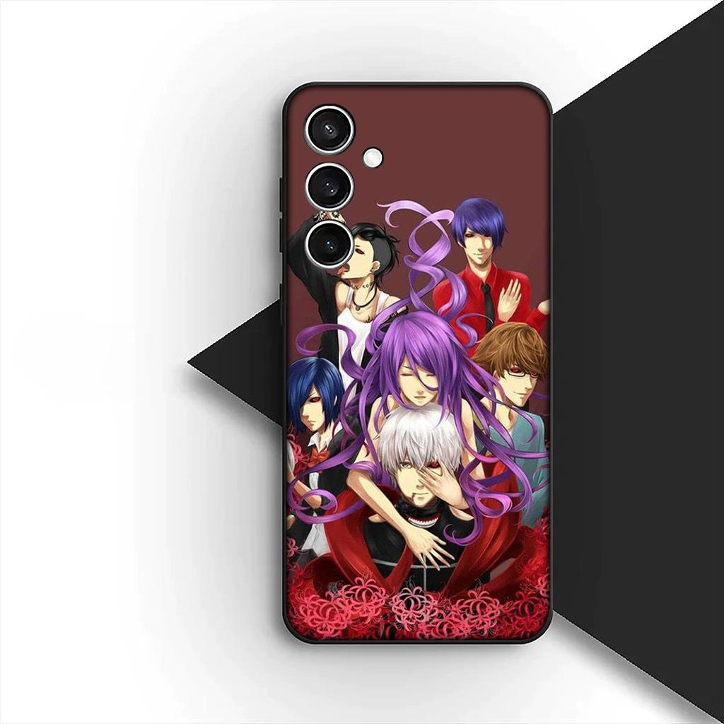 Protective Cover for Xiaomi Redmi Note 12 11 10 A3 Pro 10A 10C 12C Note12 5G 4G Casing Phone Case Tokyo Ghoul Cartoon Ken Kaneki