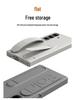 Samsung Z Fold7 Phone Case with Wristband, Pen Slot, Hinge Cover, and Screen Protection