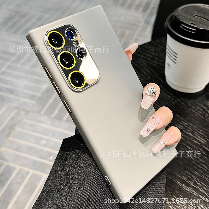 Flüssigsilikon für Samsung S25 Ultra Handyhülle All-Inclusive Linse S23 Ultra Premium S22 Hülle