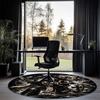 Warhammer 40k Printed Round Rug Carpet Chair Rug Area Rug Entryway Doormats,for Office Chair Living Room Bedroom Kitchen Room.