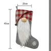 Christmas Decorations Faceless Doll Christmas Socks  Festive Decorations With Unique Faceless Doll Design