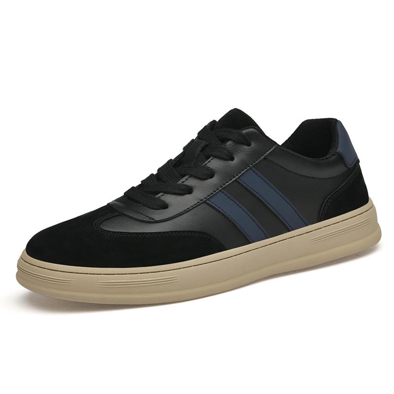 Fashion Fashion Men Genuine Leather Sneakers Anti Slip Comfortable Tenis Masculino Outdoor Skateboard Footwear Travel Sports Casual Shoe